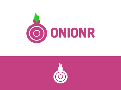 Onionr Logo Design anonymous app branding browser contribution contributor design graphic graphics icon illustration logo onion onionr plants utopian vector vegetable veggie web