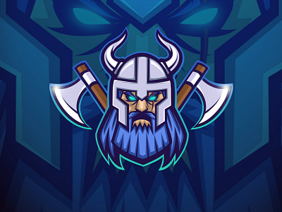 VIKING branding esport esportlogo identity illustration logo sport vector viking