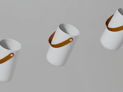 Stelton ice bucket 3d render