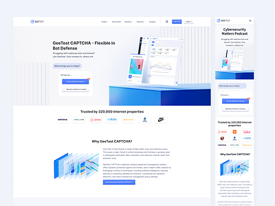 GeeTest-landing page