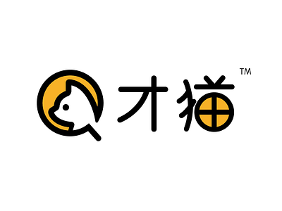 find cat～ logo 设计