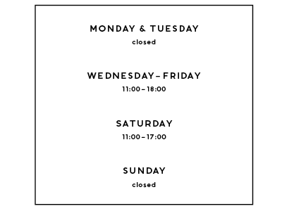 opening hours