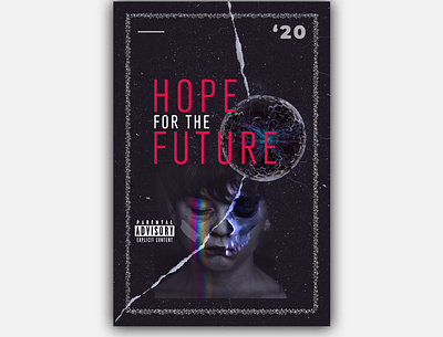 Hope Poster design graphic mentalhealth poster poster design posterart shapeology youmatter