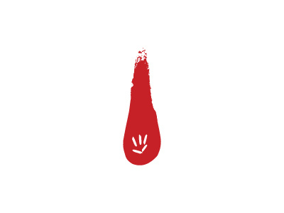 Tilak finger paint five hindu identity illustrator kumkum logo red rice tilak white