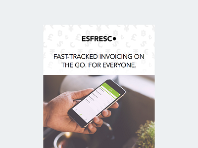 Esfresco Launch Email app email esfresco invoice app ios launch