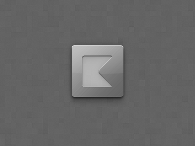 Grey Matter glossy grey grey texture k logo metallic texture