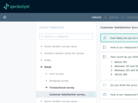 Survey Module for Geckolyst