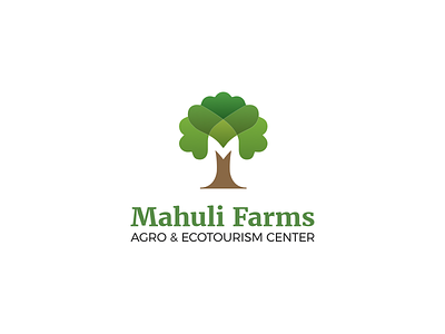 Agro & Ecotourism Center Logo brand ecotourism farm icon logo m mark nature resort tree