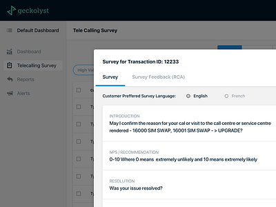 Dashboards And Surveys