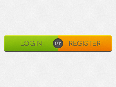 Login or Register Button button green login or register saffron texture ui user interface ux