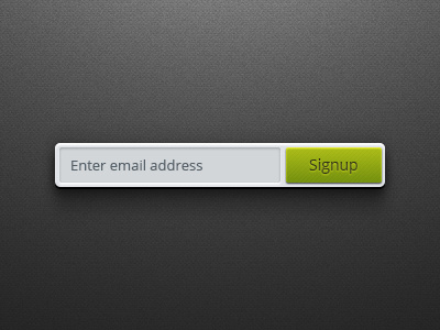 Signup button email input interface design signup ui user interface