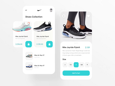 Nike Shop | Ui Design adidas app app design ecommerce fashion flat icon illustrator menu minimal mobile nike nike shoes shoes sidemenu ui ui shop uishop ux vector