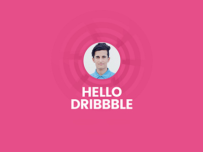 Hello Dribbble! app design dribbble hello hello dribble photoshop sketch ui ux