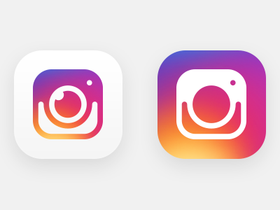 Instagram designer gradient gram icon instagram logo