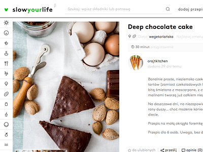 Slowyourlife recipe page