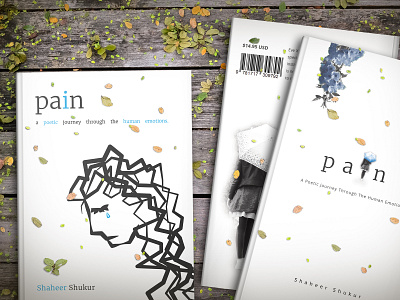 Pain | Book Cover Design adobe book book art color cover design illustration illustrator pain photoshop plain