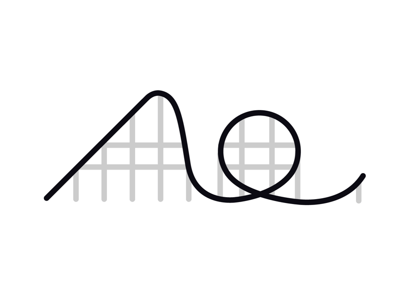 Rollercoaster Animation by Dennis Snellenberg on Dribbble