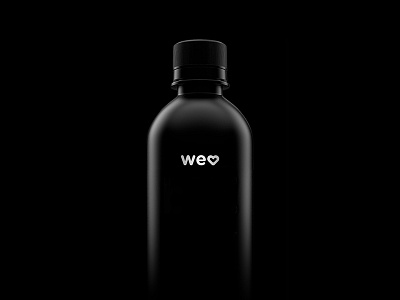 Wallpaper for iPhone 6 - welove black bottle photoshop product shadow wallpaper welove white