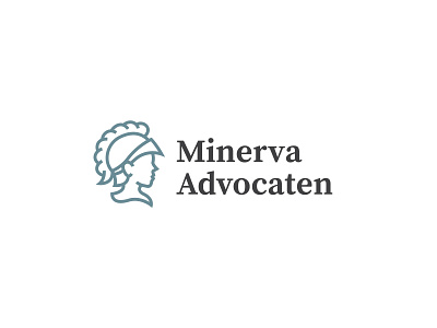 Logo - Minerva Advocaten advocaten aqua brand brand identity elegant icon identity lawyer lawyers logo logomark minerva rotterdam