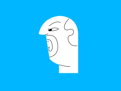 Face 2d adobe aftereffect animation animator dribbble gif graphics illustration illustrator loop looped motion motiongraphics