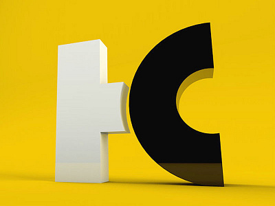 Harnessing Creativity black brand branding concept creativity logo yellow