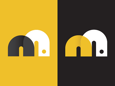 New Logo - Bilmaw Creative black branding flat logo logo design simple yellow