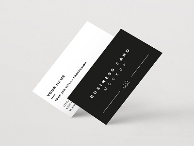 Business Card Mockup business card mockup card mockup creative market minimal mockup photoshop stationery