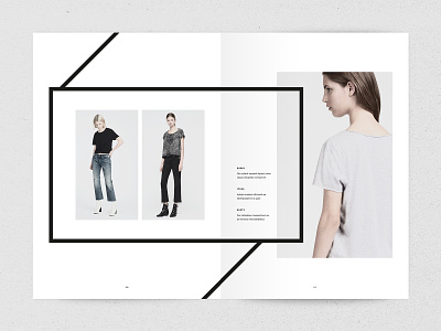 Ashi - Lookbook Template book catalogue creative market fashion indesign indesign template lookbook minimal minimalist modern portfolio