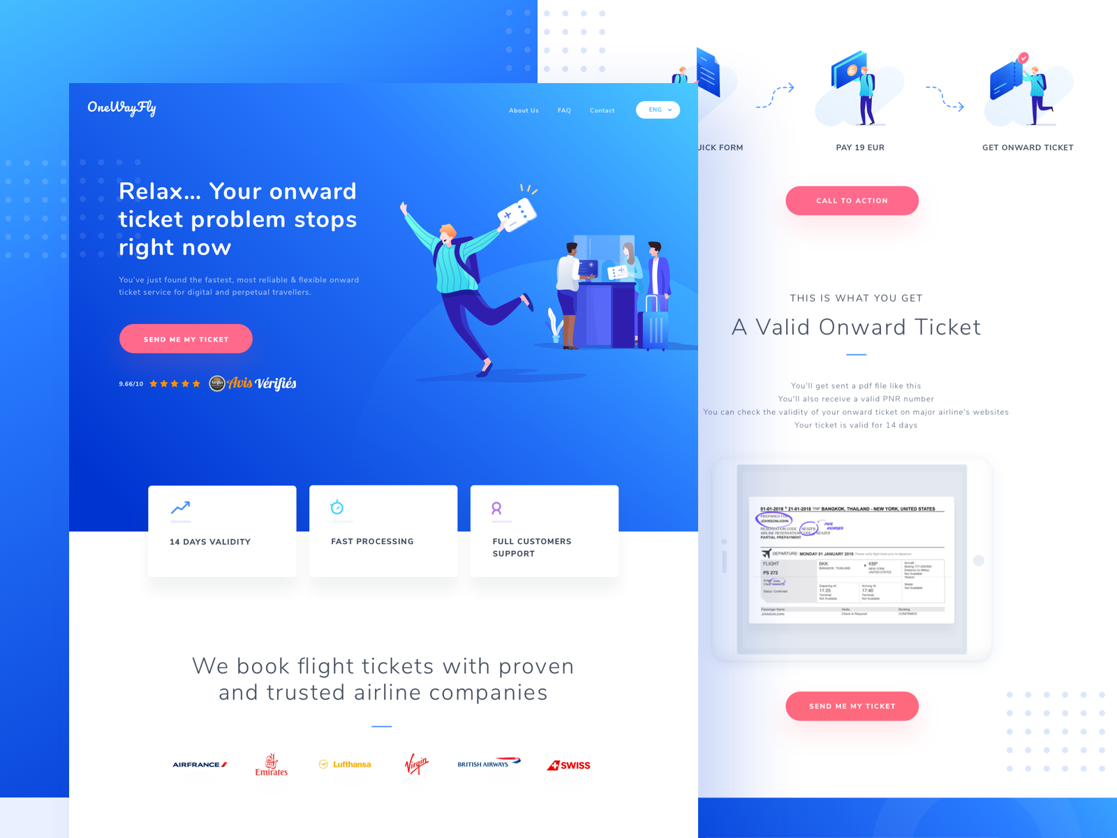 Tour Travel Landing Page by Papay Wicaksono on Dribbble