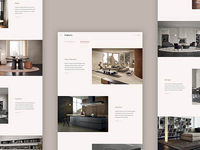 Poliform Concept - Collections Page