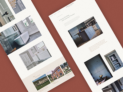 Biker Bespoke Case Study case study design digital home interiors joinery minimal project ui ux website work