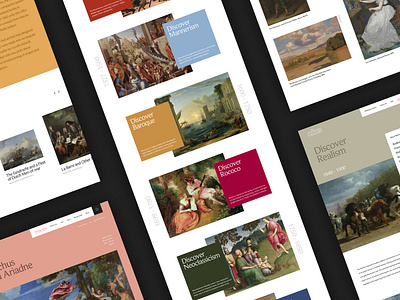 National Gallery art concept design digital history london online responsive ui uk ux website