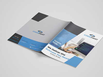 I will create an amazing company profile design branding brochure company profile flyer