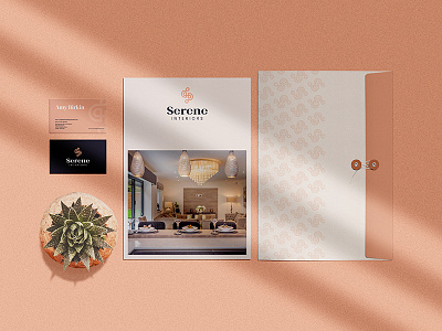 Serene Interiors Branding