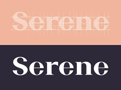 Serene logotype