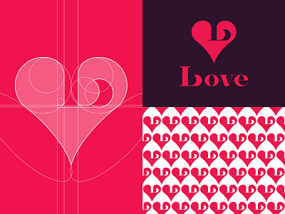 L for Love art direction branding design dribbble dribbbleweeklywarmup lettermark logo logo art logocollection logoconcept logodesign logolove logomark logotype love minimalist logo monogram logo valentine valentines day vector