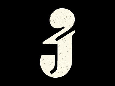 Letter J 36daysoftype branding dribbble hand drawn handlettering illustration lettering lettering art lettering logo lettermark logo logodesign logomark logotype sketches textured type type art type design typography