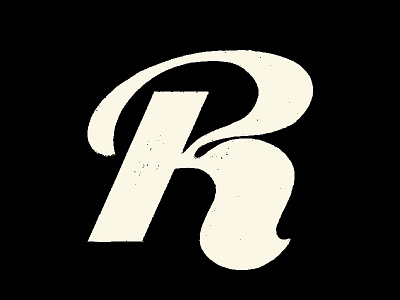 Letter R 36daysoftype branding hand drawn handlettering illustration letter logo letter r lettering lettermark logodesign logomark logotype symbol type type art type challenge type daily type design type treatment typography