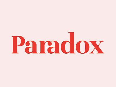 Paradox logotype