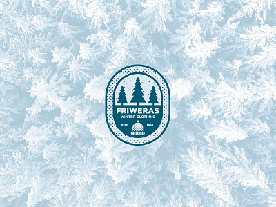 Friweras clothinglogo illustration logocontest logodesign winterapparel