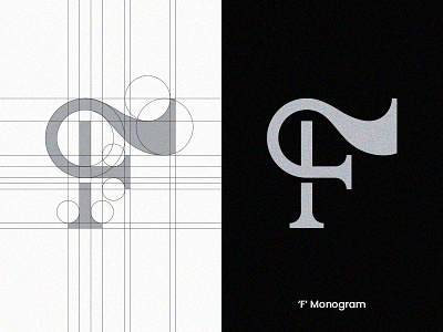 'F' Monogram brand identity design branding lettermark logoconcept logocore logodesign logolab logolearn logolove logomark logotype minimalist logo monogram monogram letter mark monogram logo typography logo vector visual design