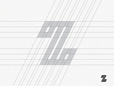 Letter Z+% grid process