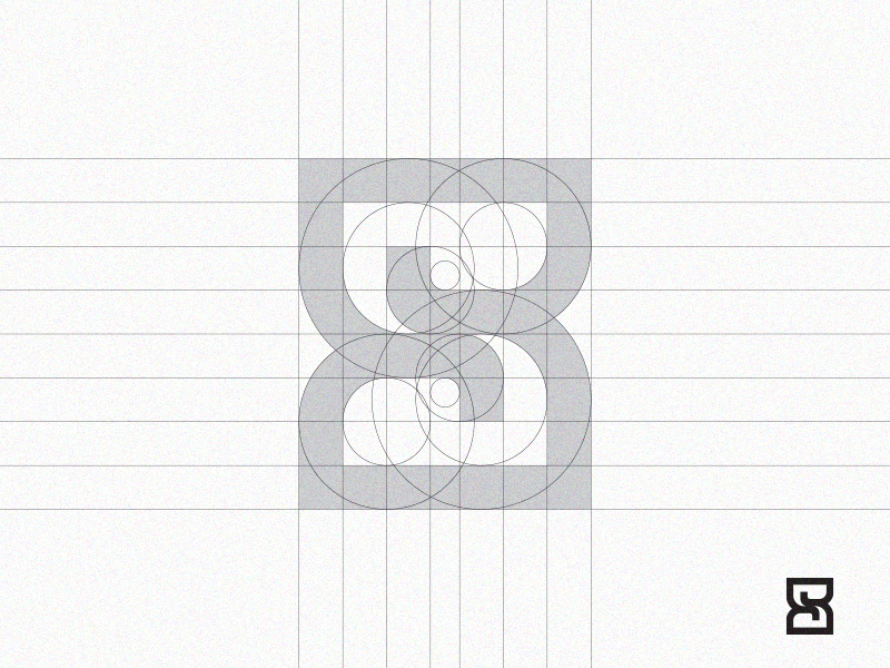 S + Hourglass Monogram Grid By Dipta Design On Dribbble