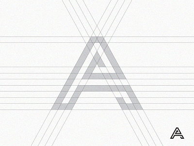 Letter A monogram grid branding font design freebies iconography letter logo lettermark logo logoconcept logodesign logomark logotype mark minimal minimalist logo monogram letter mark monogram logo symbol type typography vector