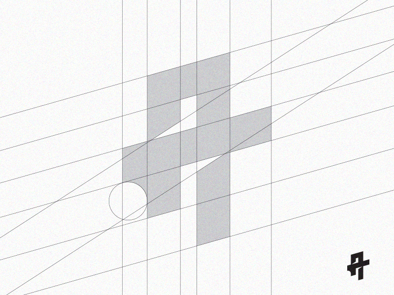 Letter A Monogram Grid By Dipta Design On Dribbble