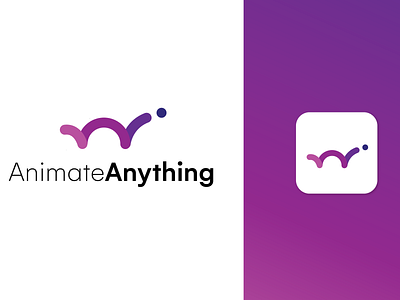 Animate Anything app branding character design icon logo motion motion animation production house typography