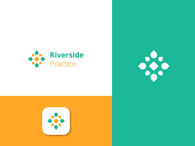 Reverside Practice Logo app branding design icon key visual layout logo typography