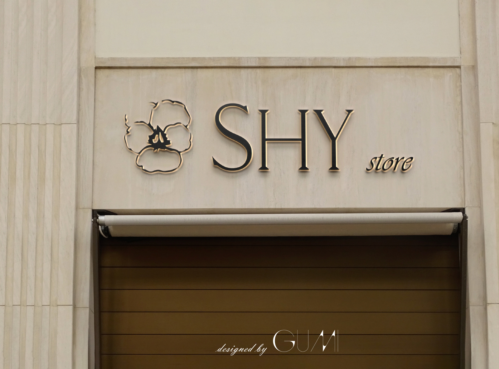 Signboard CLothing store by Guu Mee on Dribbble