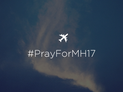 #PrayForMH17