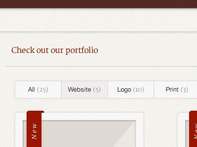 Portfolio design portfolio redesign website